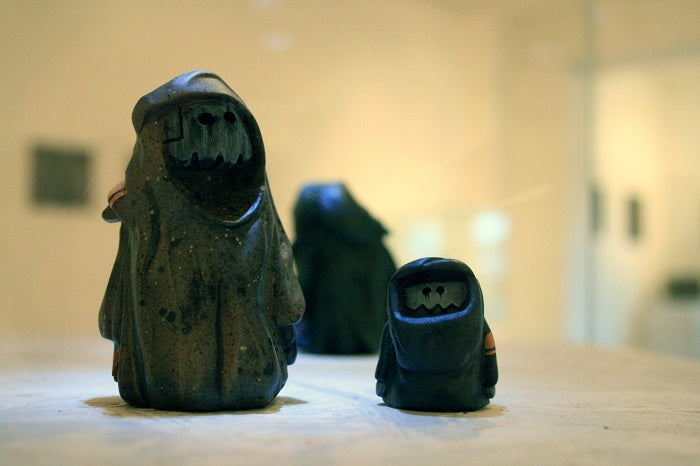 Bilder von der "darkdust" Ausstellung