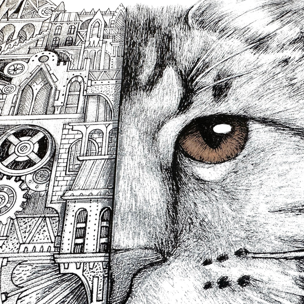 ARDIF - Cat Mechanimal (amber)