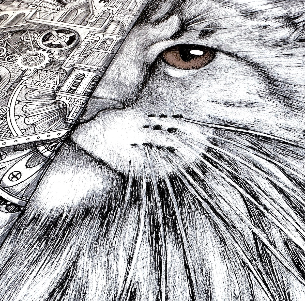 ARDIF - Chat Méchanimal (ambre)