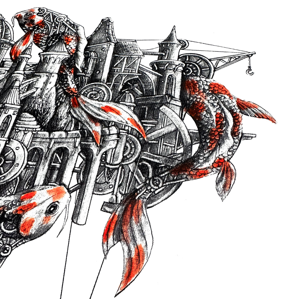 ARDIF - Artist´s Hand Mechanatomy (orange blanc) EA