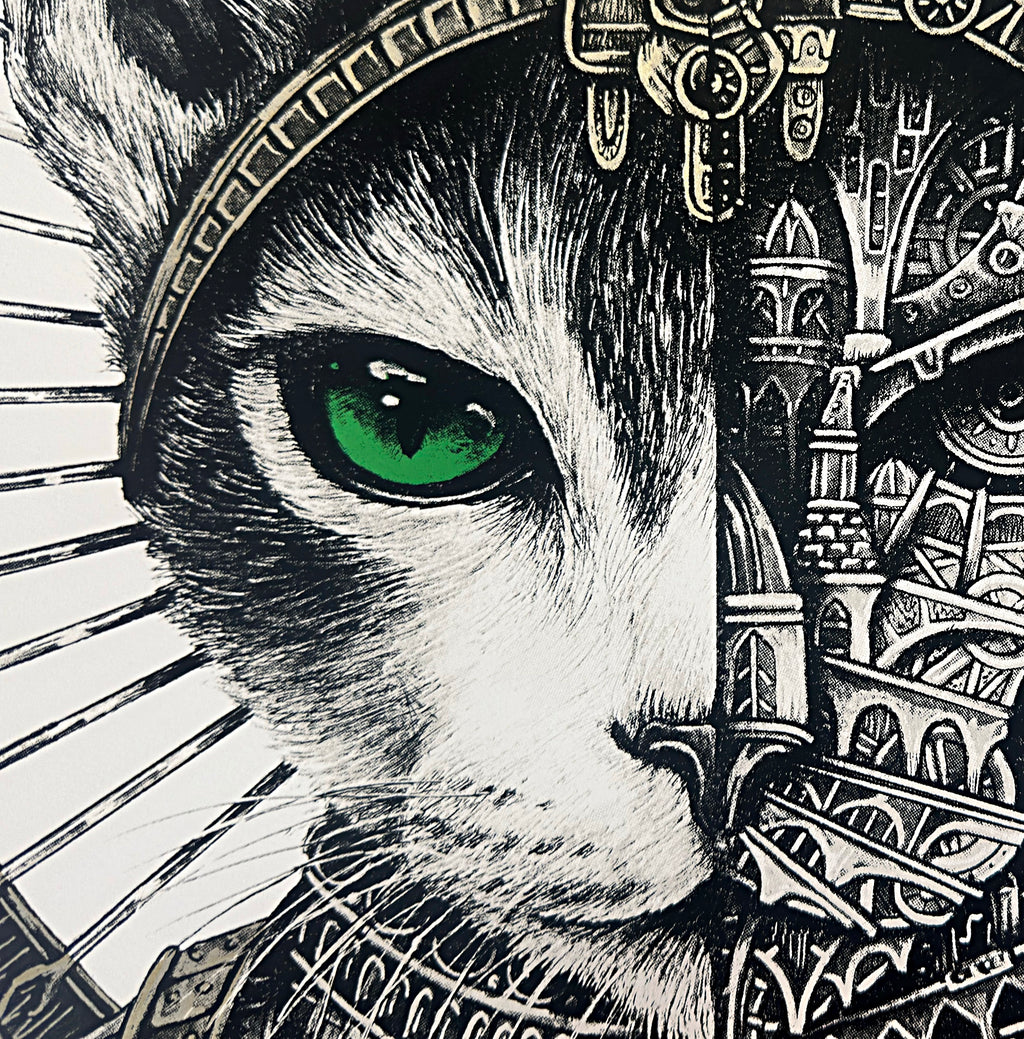 ARDIF - Bastet Cat Mechanimal (Malachite)