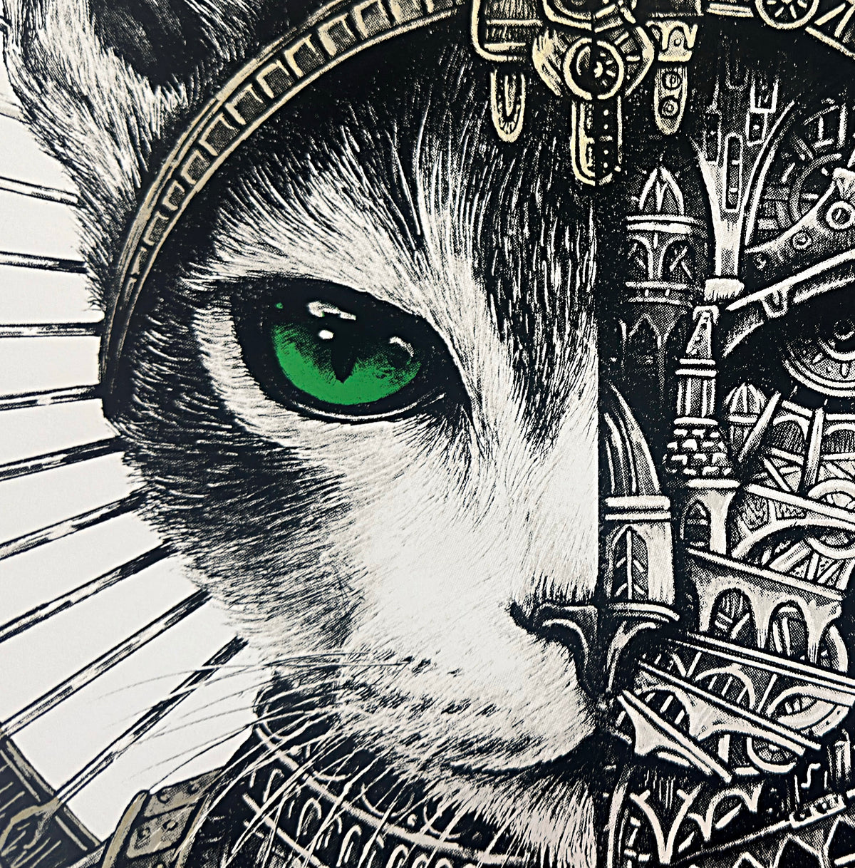 ARDIF - Bastet Cat Mechanimal (Malachite)