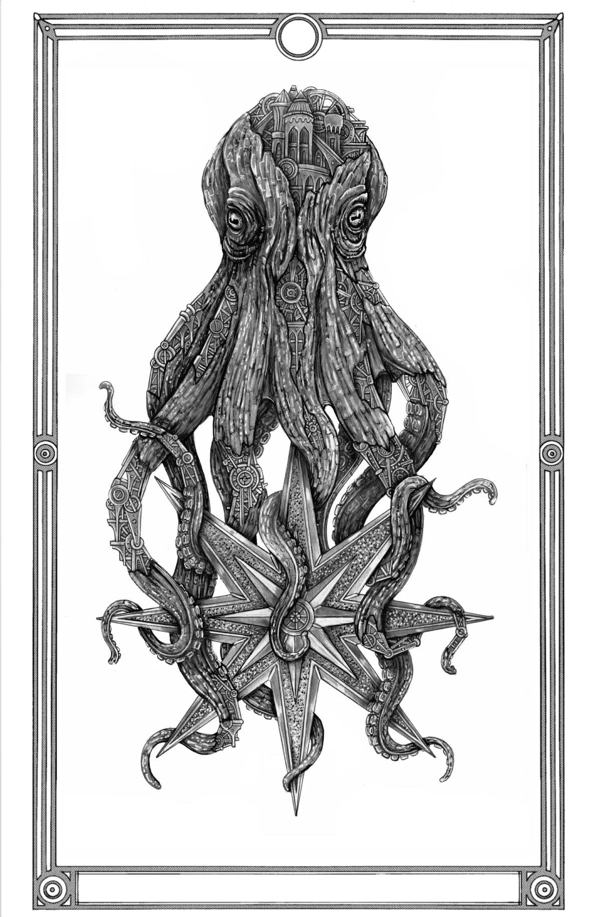 ARDIF Stars_Octopus_framed