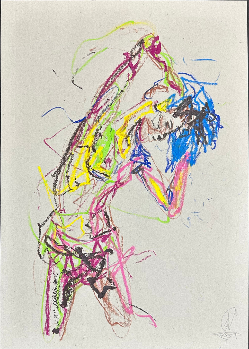 Alexis "Bust" Stephens - Wax Pastel #10