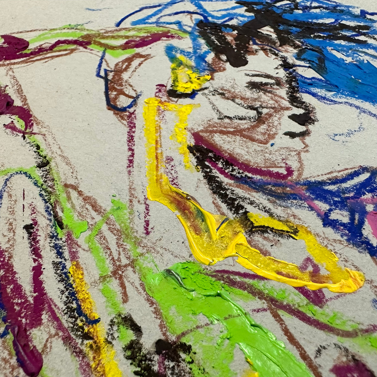 Alexis "Bust" Stephens - Wax Pastel #10
