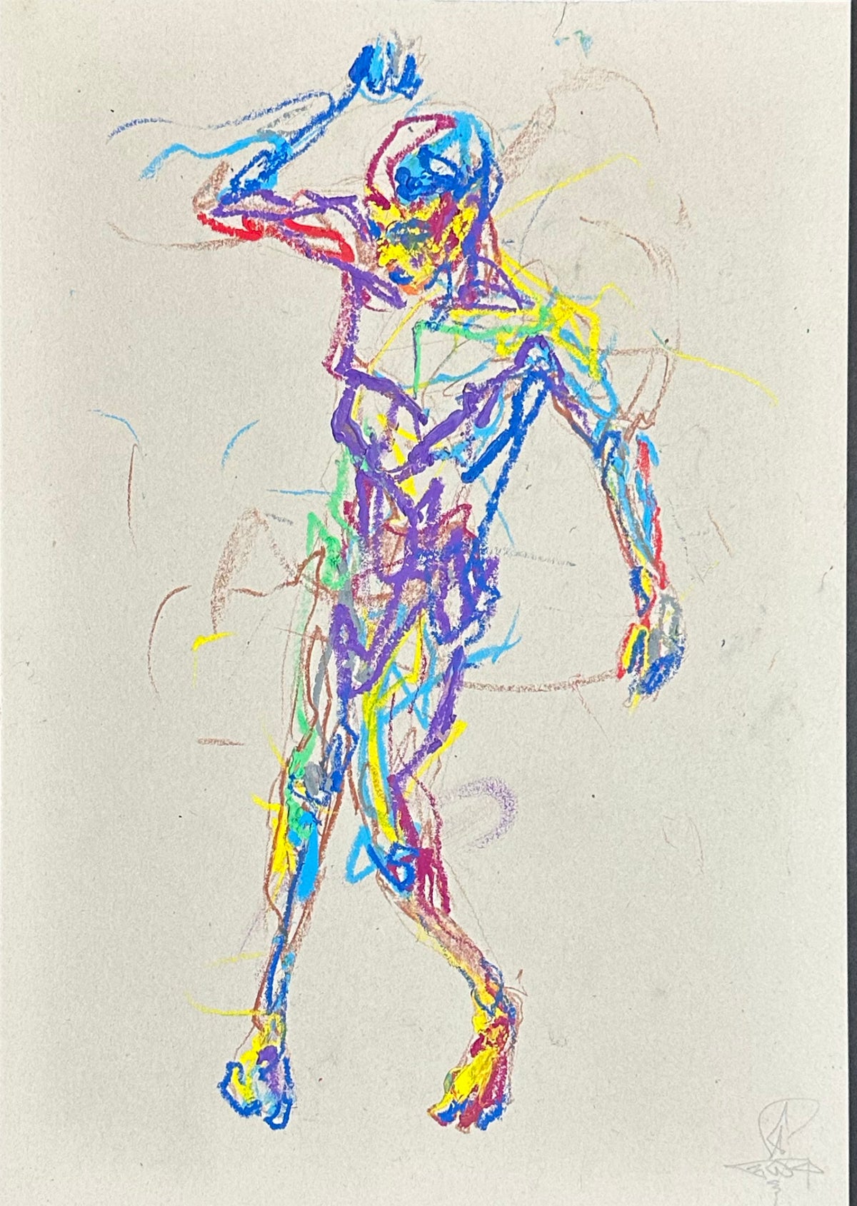 Alexis "Bust" Stephens - Wax Pastel #11