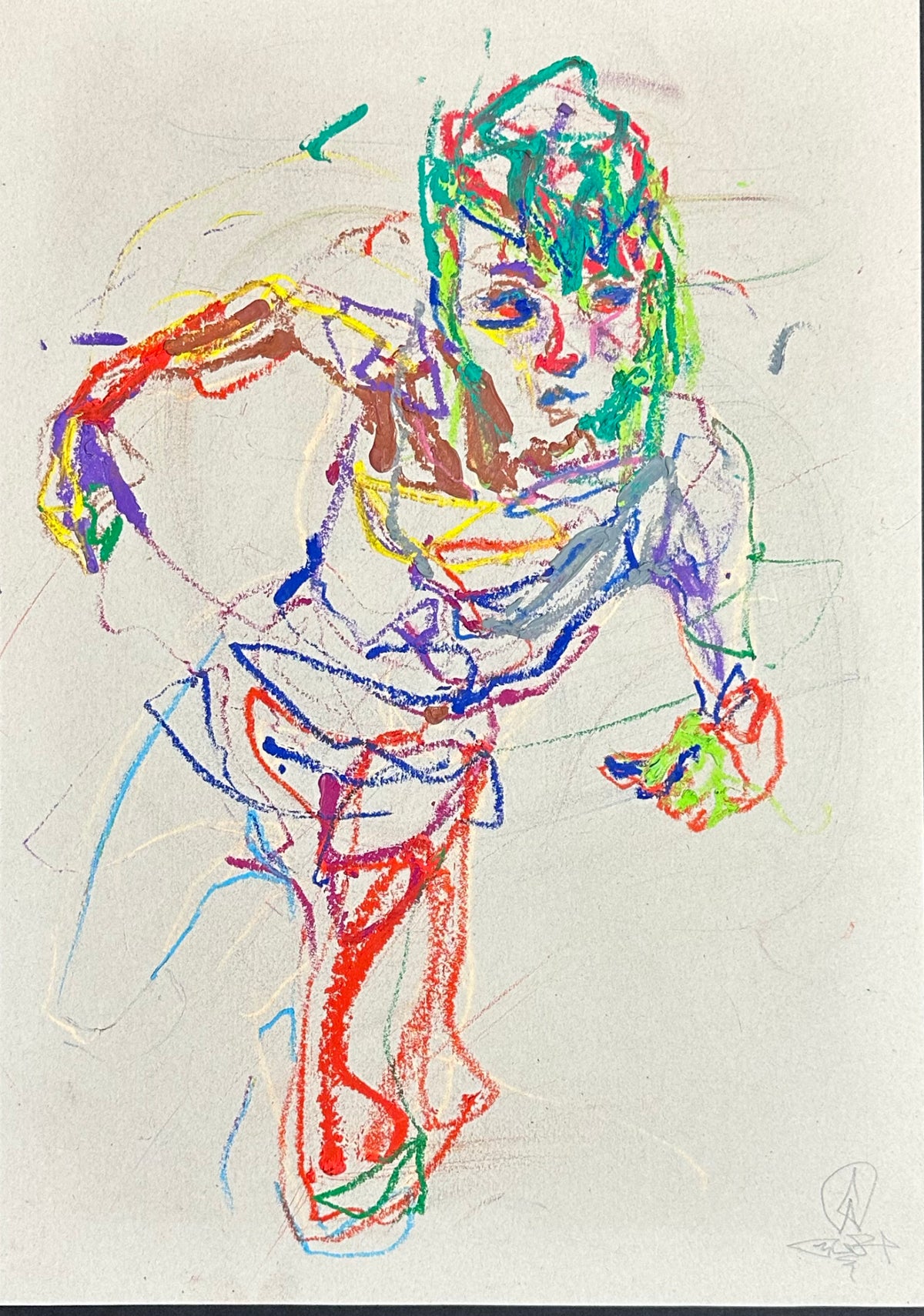 Alexis "Bust" Stephens - Wax Pastel #13