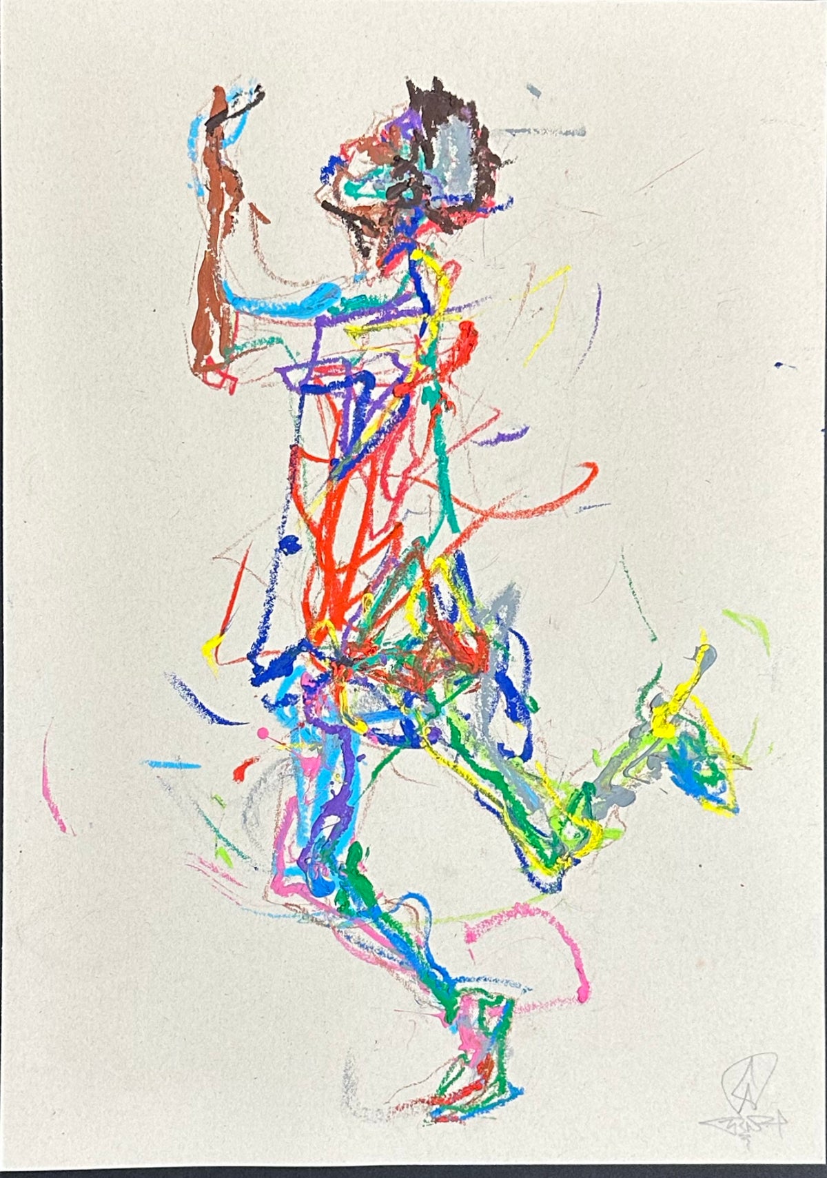 Alexis "Bust" Stephens - Wax Pastel #14