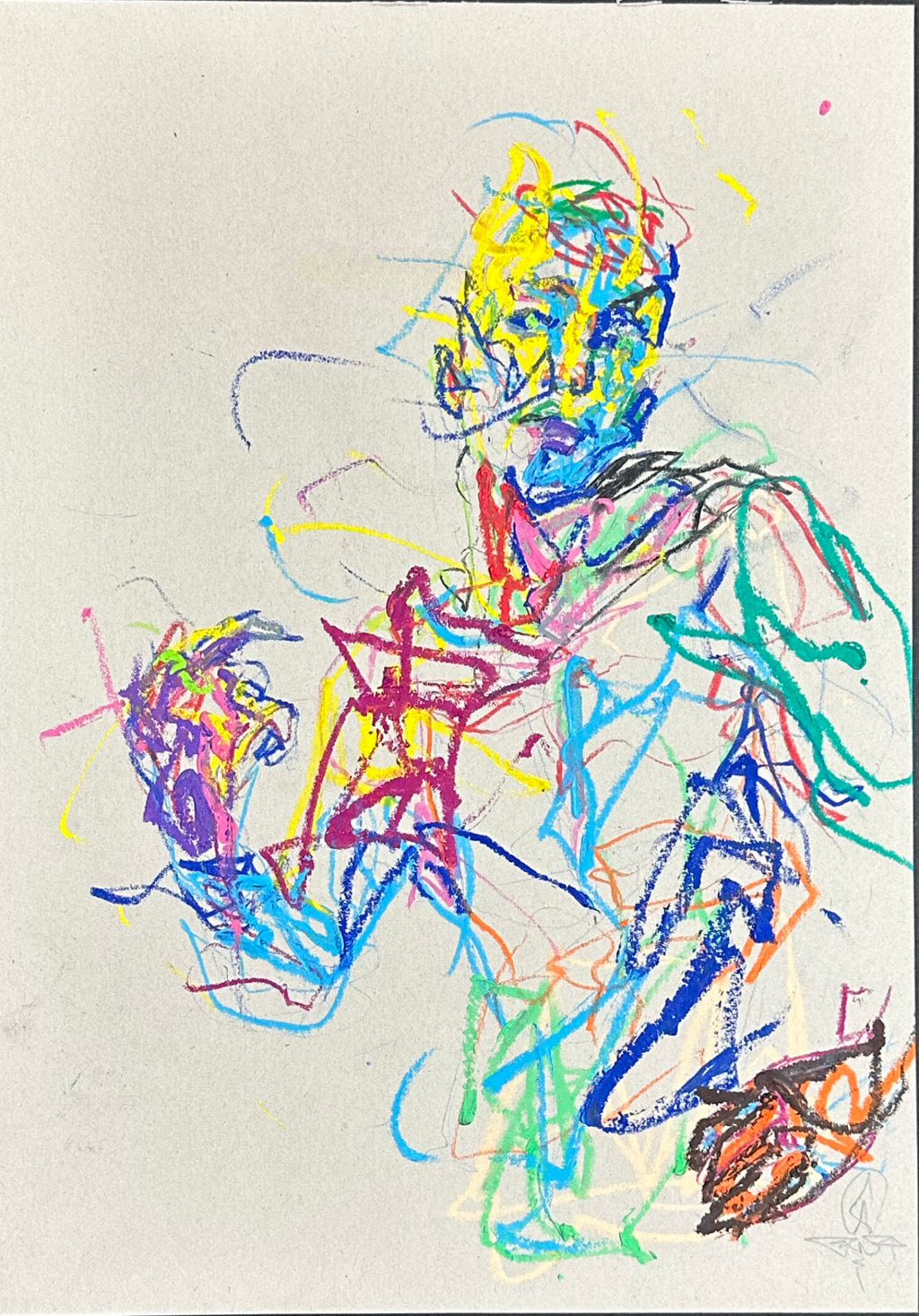 Alexis "Bust" Stephens - Wax Pastel #19