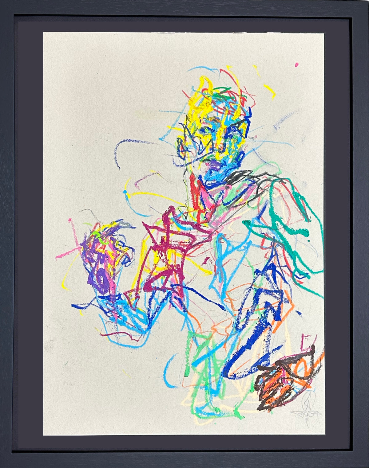 Alexis "Bust" Stephens - Wax Pastel #19