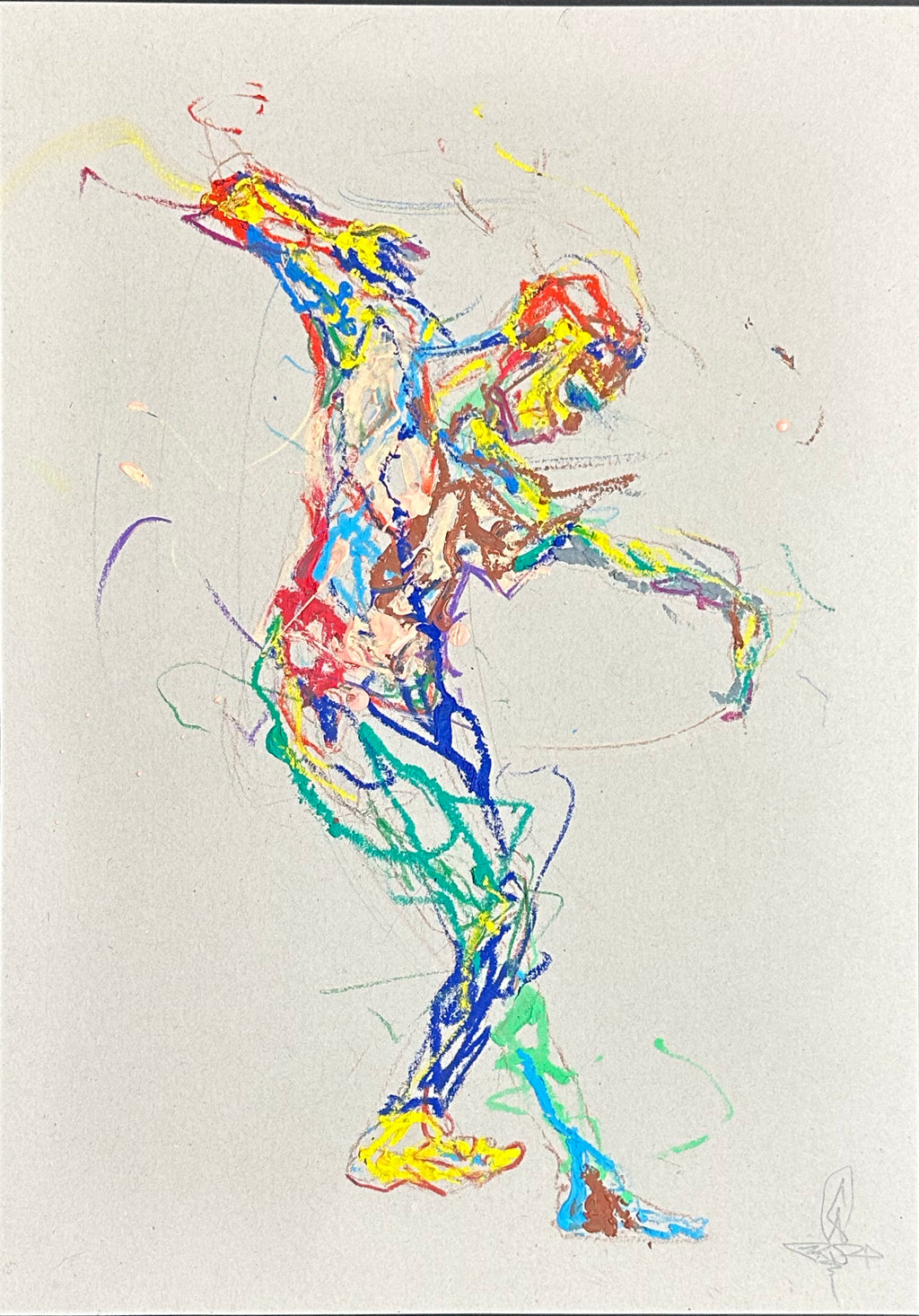 Alexis "Bust" Stephens - Wax Pastel #22