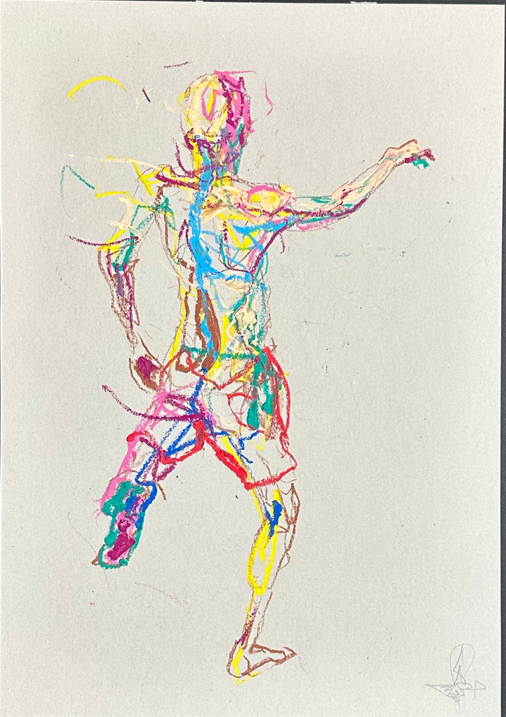 Alexis "Bust" Stephens - Wax Pastel #23