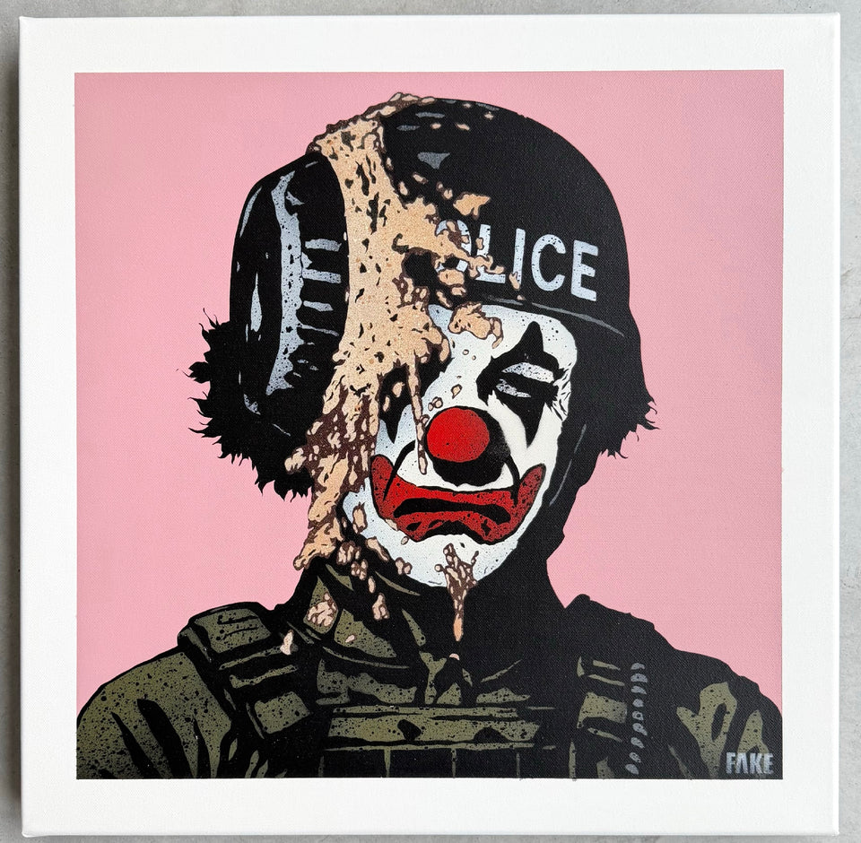 FAKE : "Clown world" (rose)