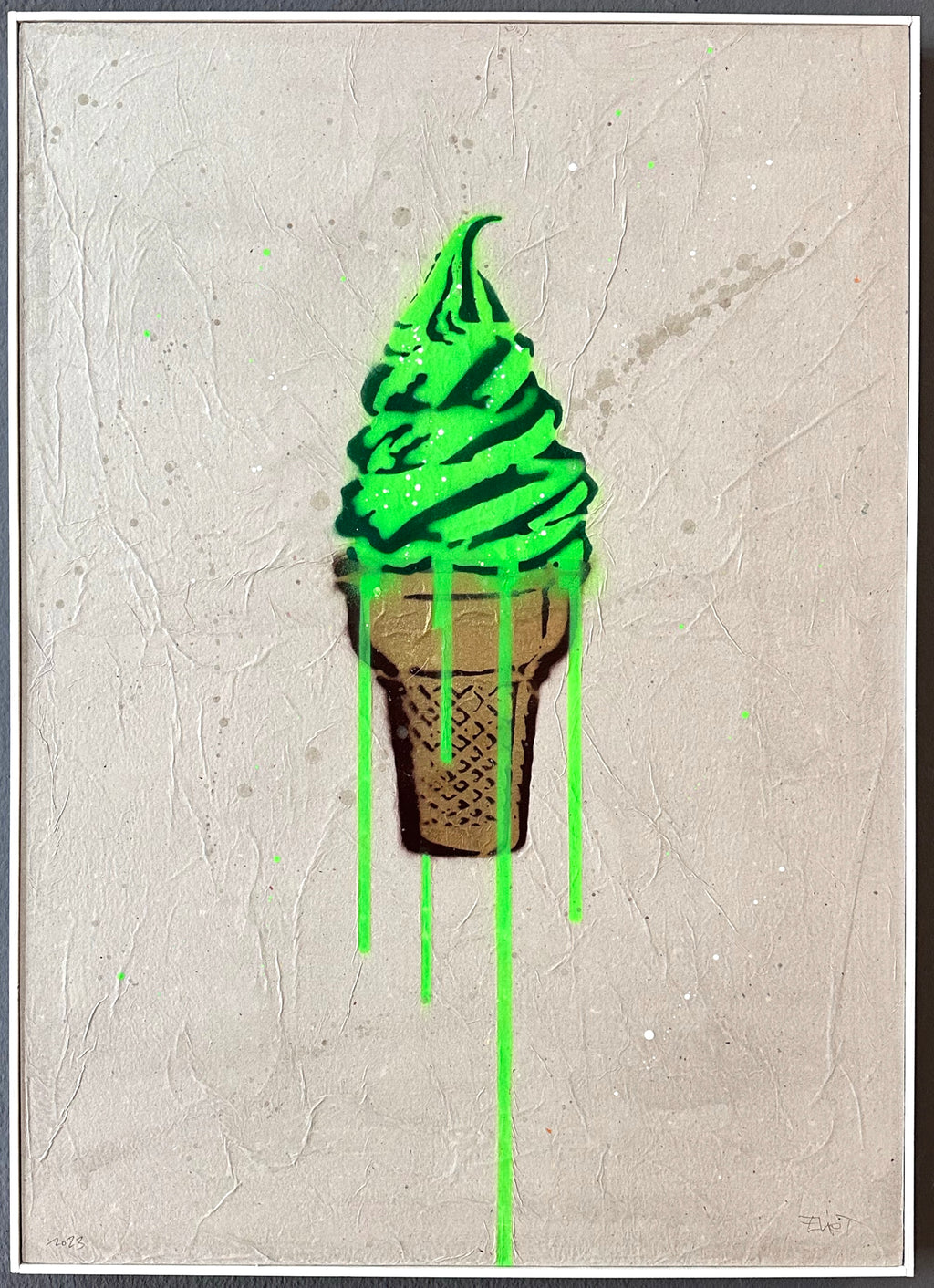 Eliot (the Super) : "Softeis" (green)