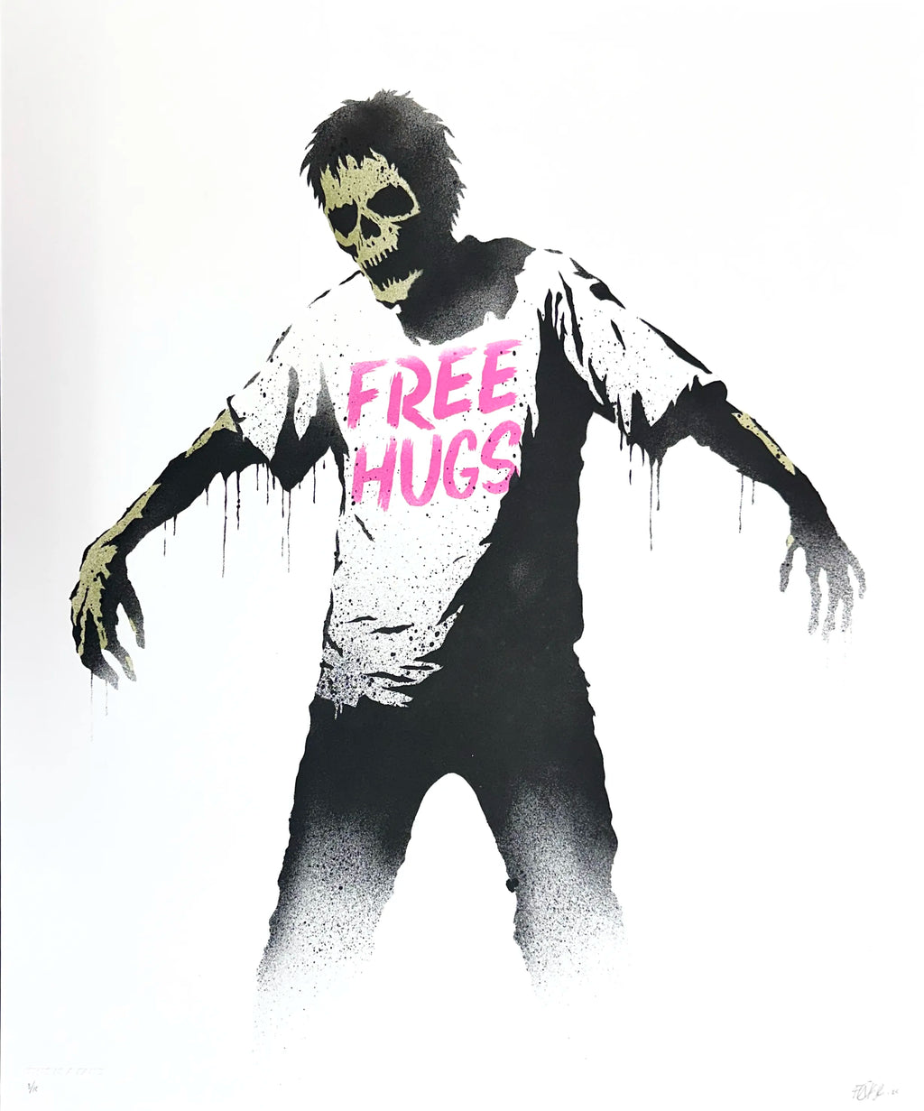 FAKE : "Free hugs" (pink)