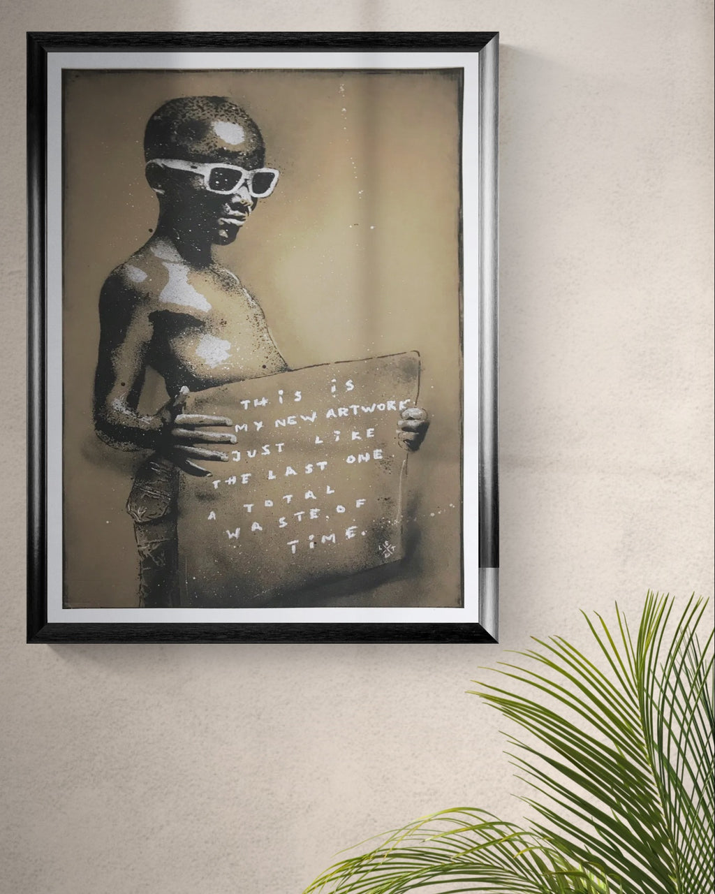 L.E.T. "Total waste of time" (brown paper bag)
