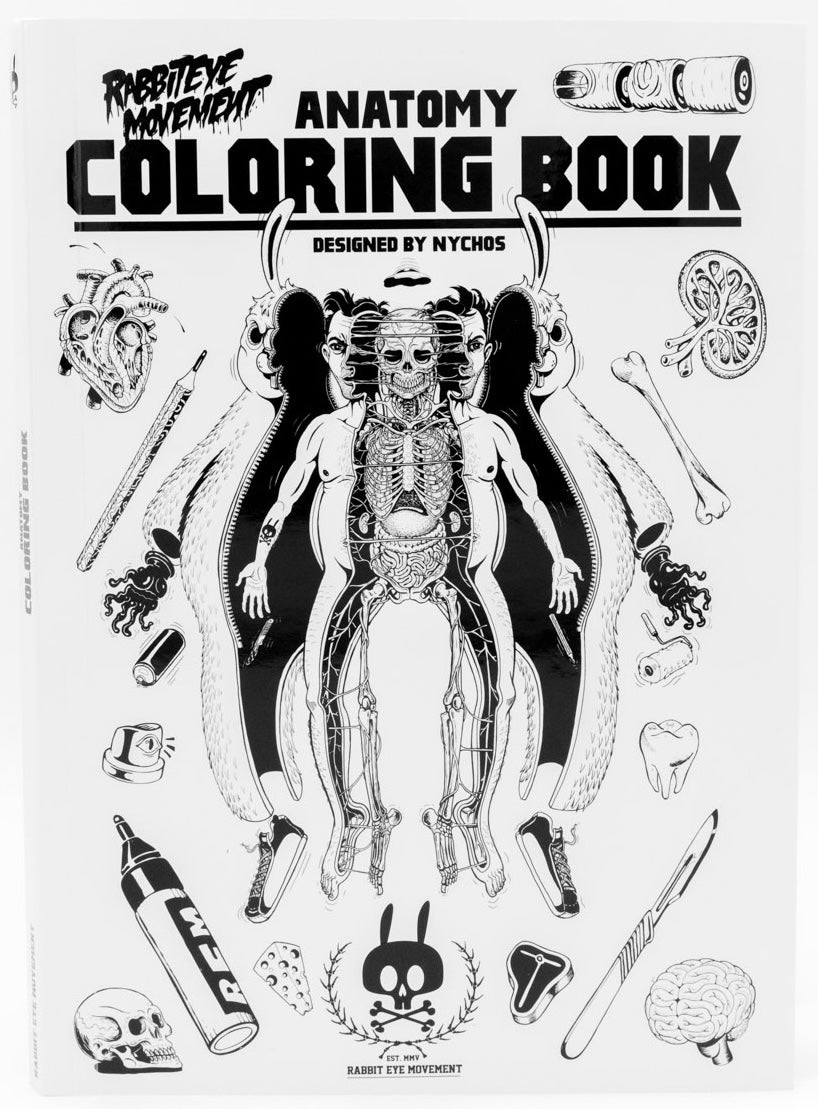 Nychos - Anatomy Coloring Book