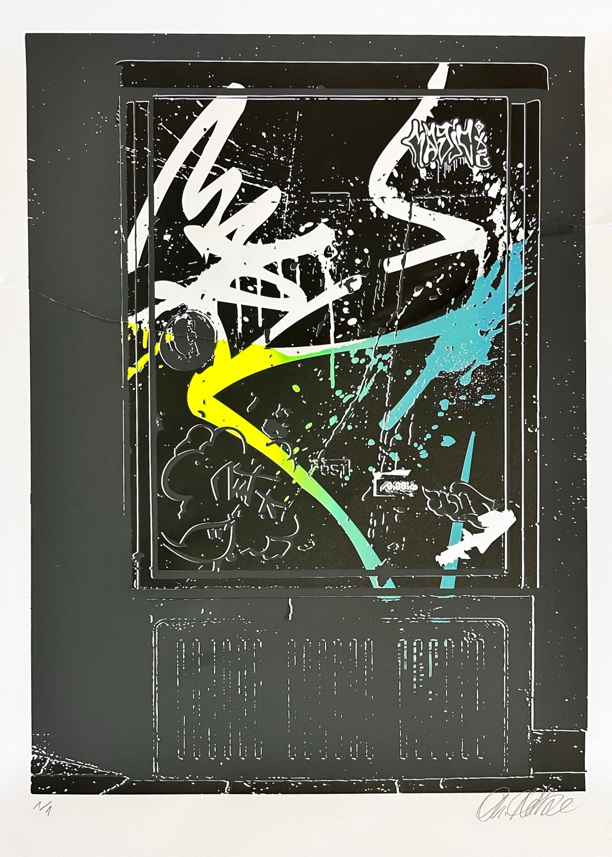 Oliver Räke (MAGIC)  - Stromkasten (1/1 Collage)
