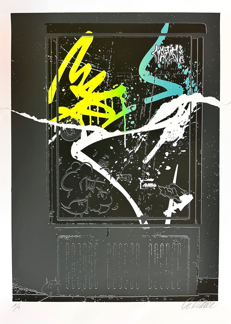 Oliver Räke (MAGIC)  - Stromkasten (1/1 Collage)