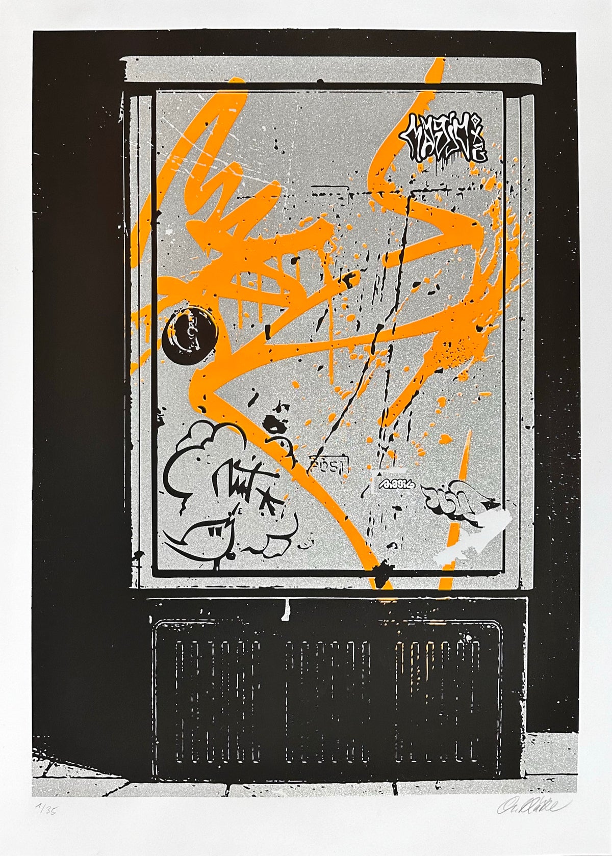 Oliver Räke (MAGIC)  - Stromkasten (Orange)