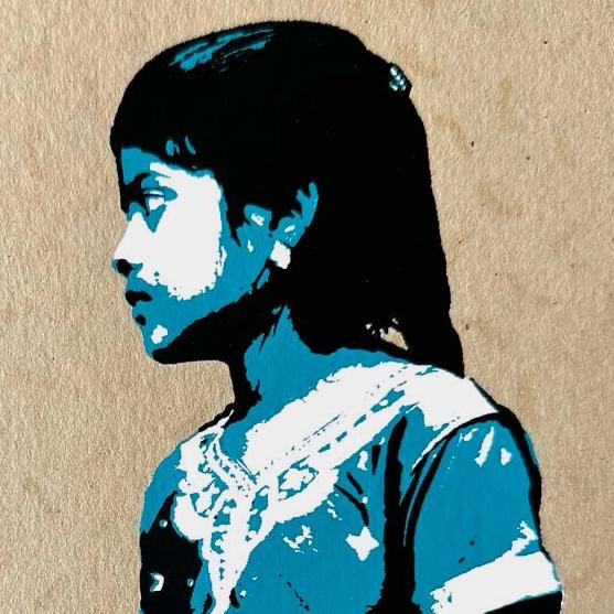 Tona - Floret (turquoise)