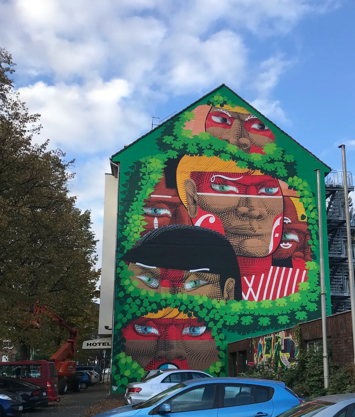 Urban art Ride Düsseldorf Nunca