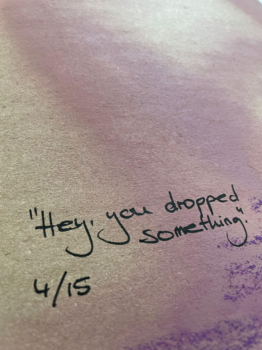 kurznachzehn - Hey, you dropped something (green)