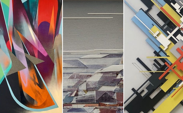 Urbstractions Ausstellung feat. Chazme, Marc Woehr, Theo Lopez / Pretty Portal