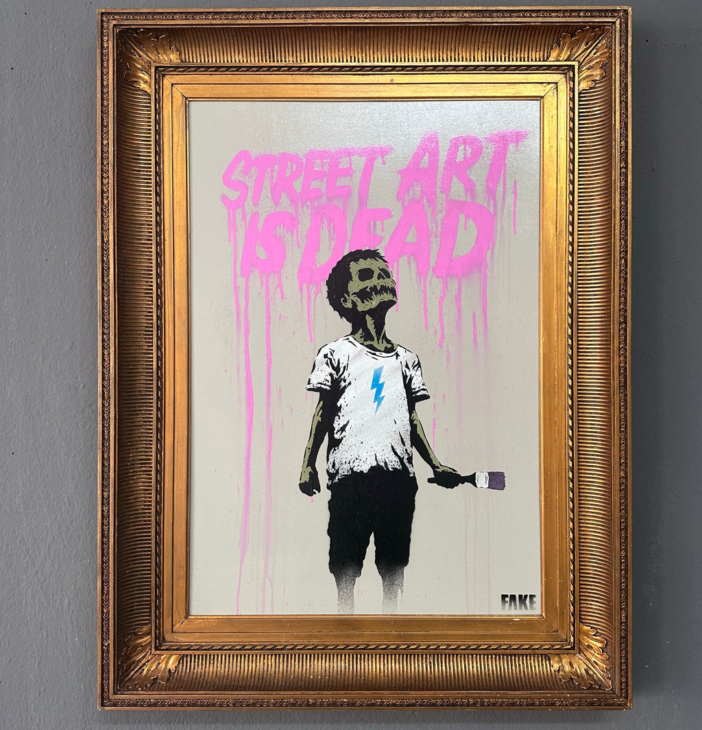 FAKE : "Streetart is dead"