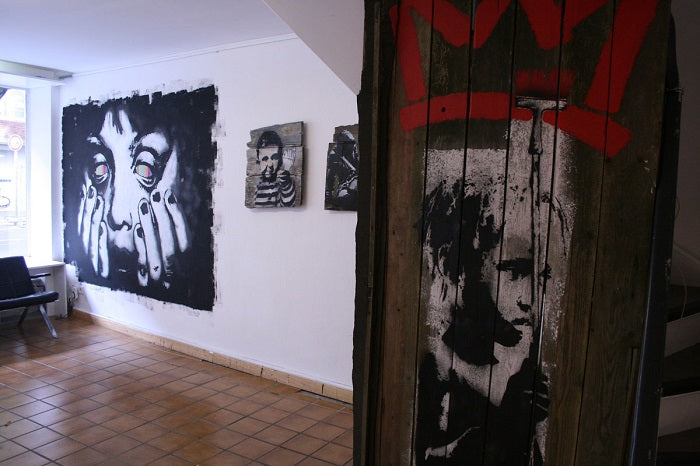 Stencils Only: Bilder der Ausstellung