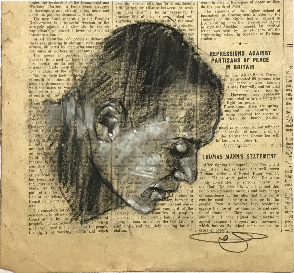 Guy Denning: head study (1515)