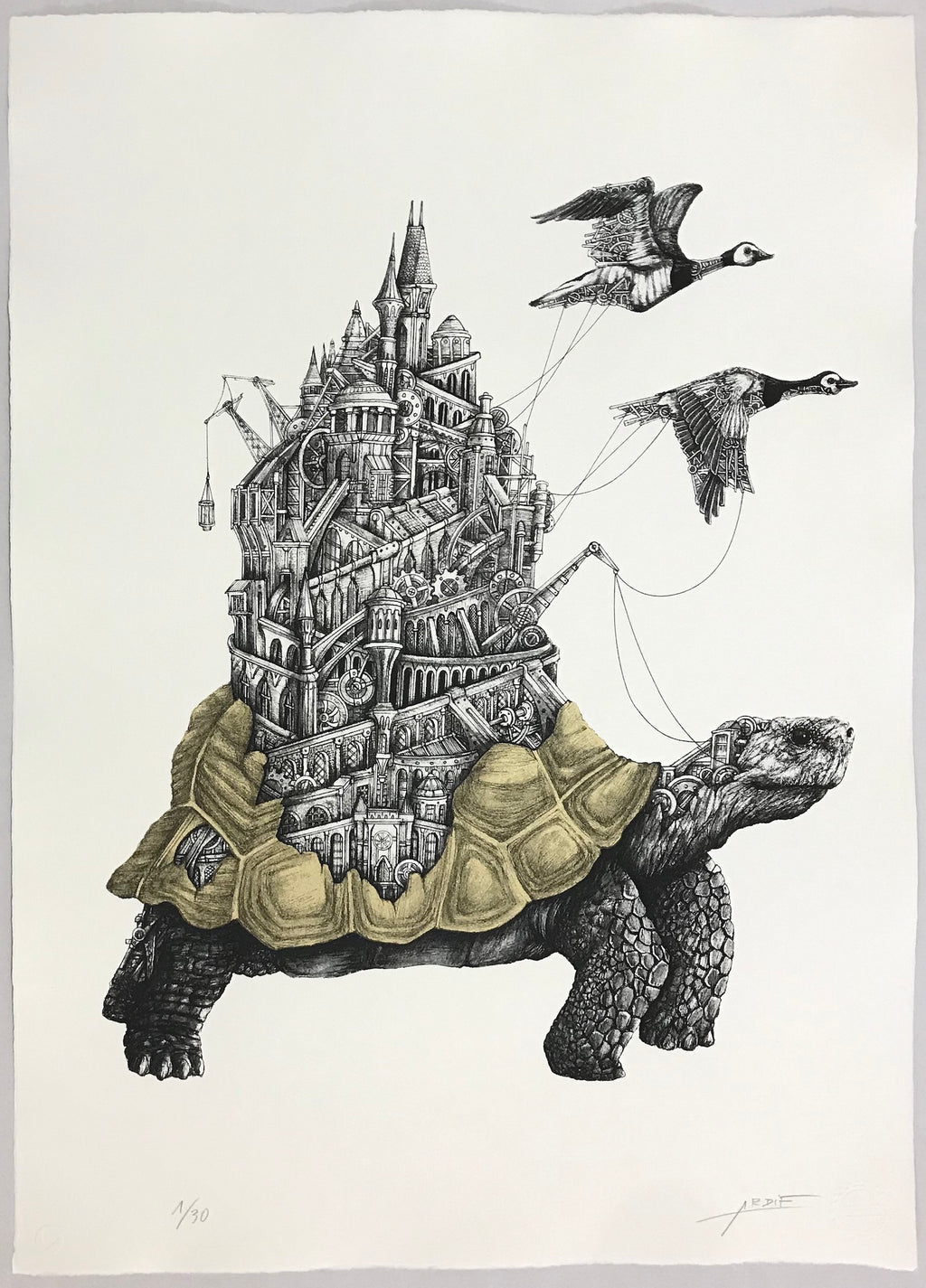 ARDIF - Turtle Babel Mechanimal (gold)