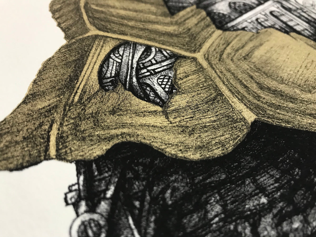 ARDIF - Turtle Babel Mechanimal (gold)