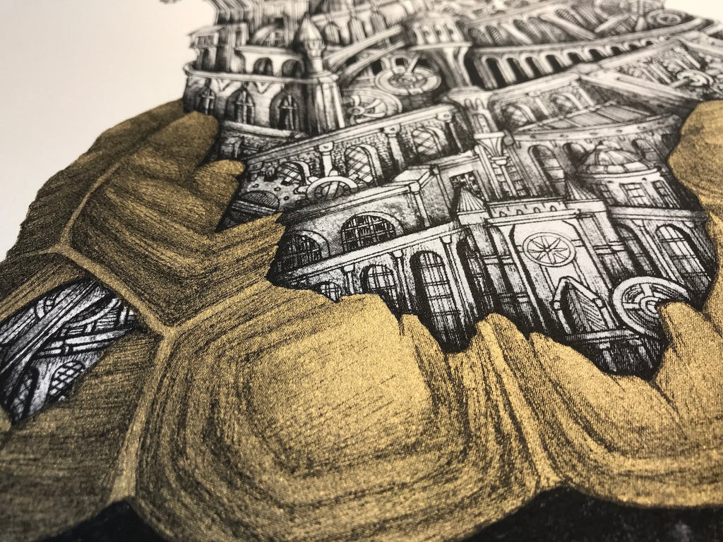ARDIF - Turtle Babel Mechanimal (gold)