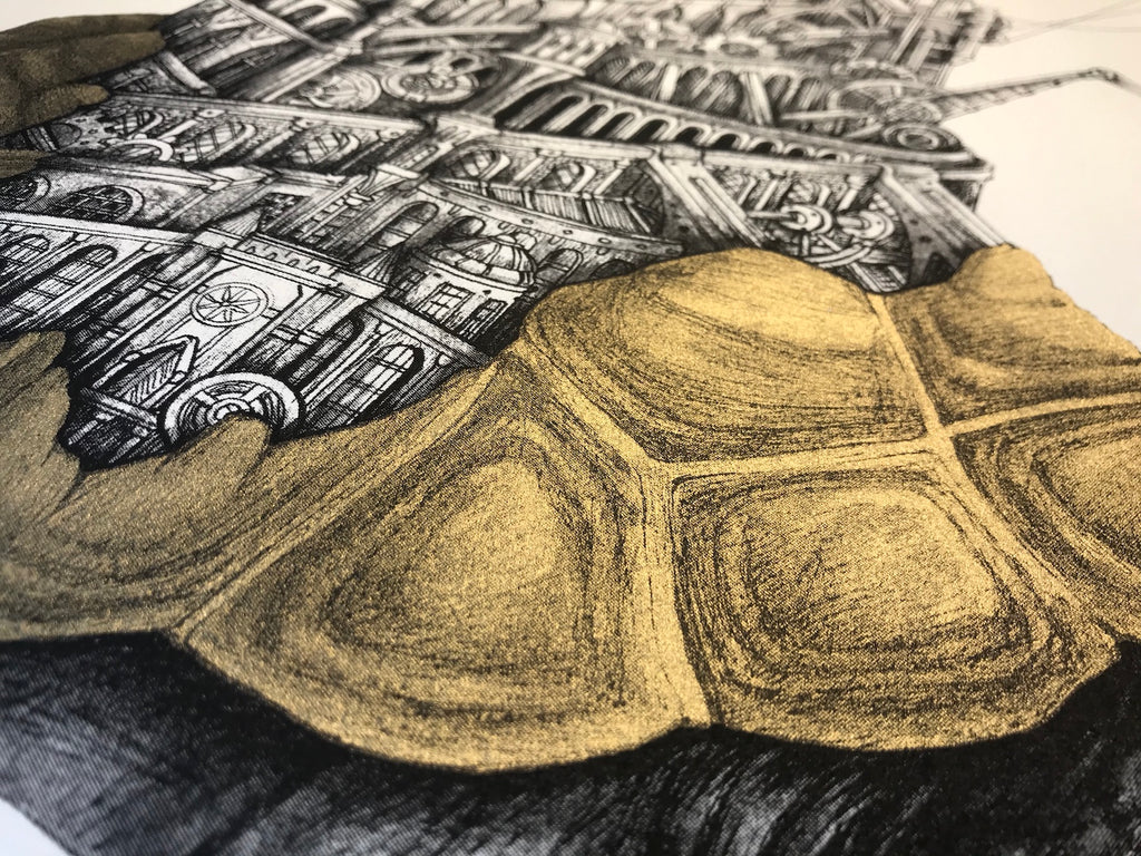 ARDIF - Turtle Babel Mechanimal (gold)