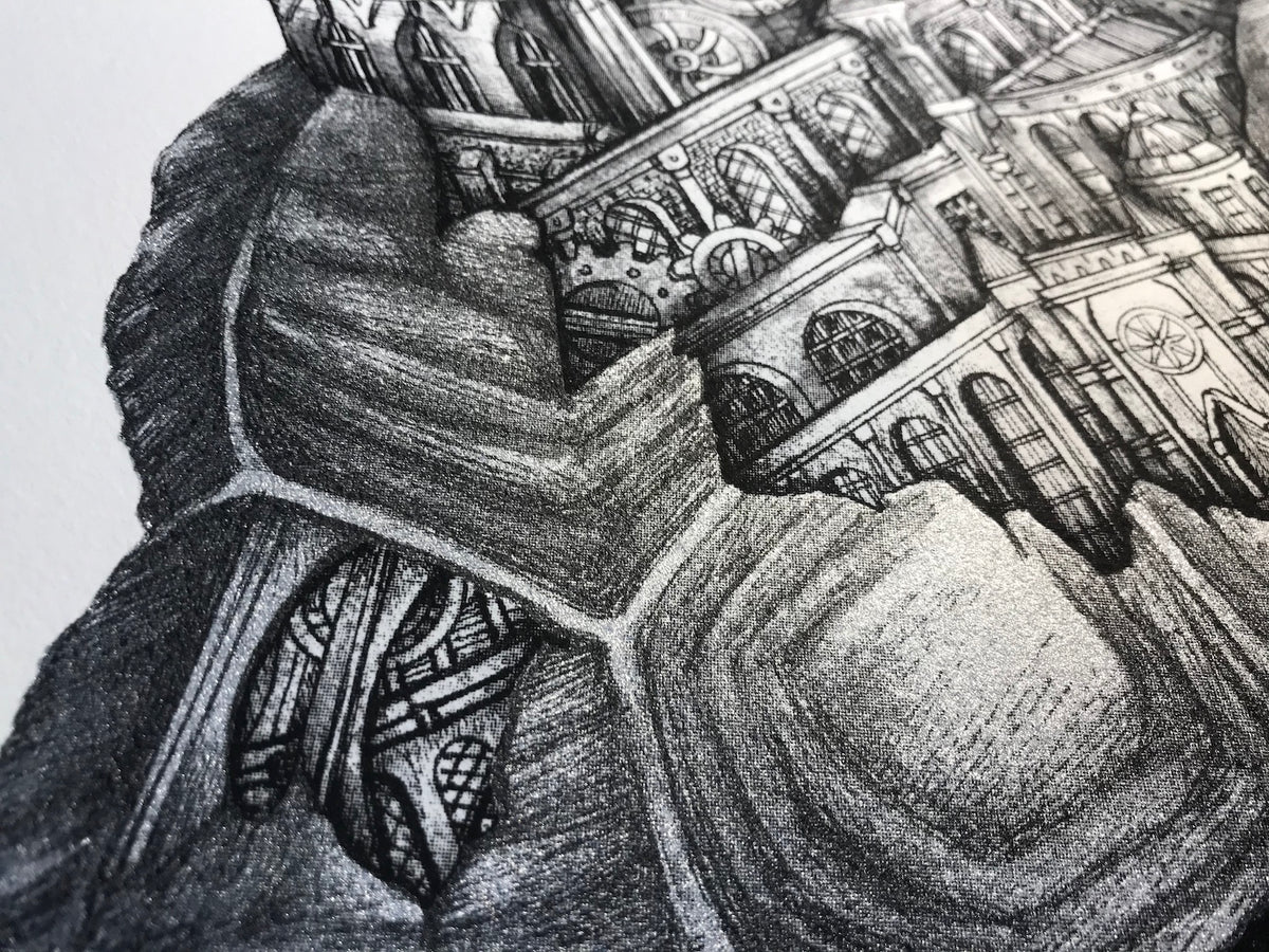 ARDIF - Turtle Babel Mechanimal (argent)