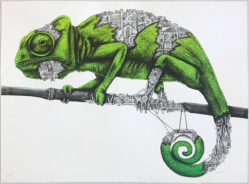 ARDIF - Chameleon Mechanimal (emerald)