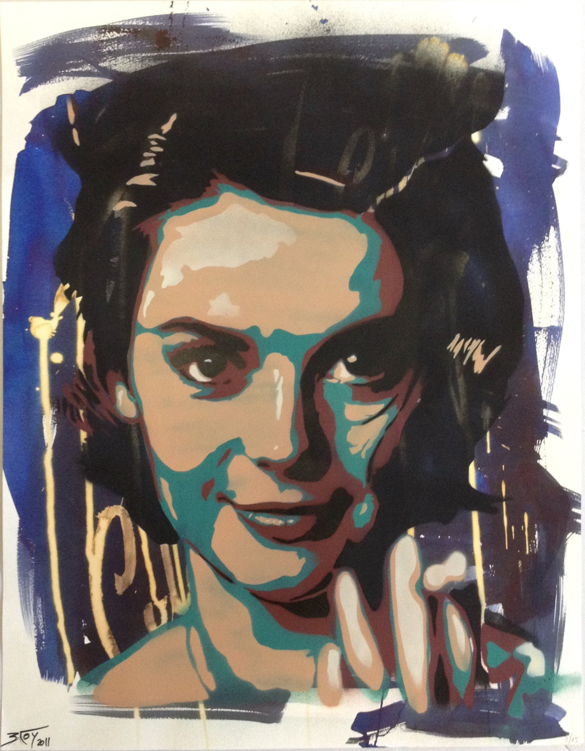 BTOY - One for Ghost - prettyportal artshop, limited edition prints, urban contemporary art, streetart