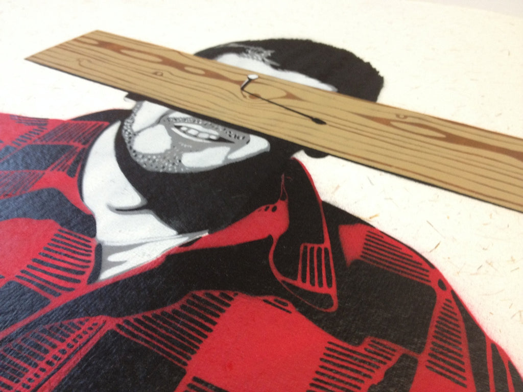 DECYCLE - Nailed it! - prettyportal artshop, limited edition prints, urban contemporary art, streetart