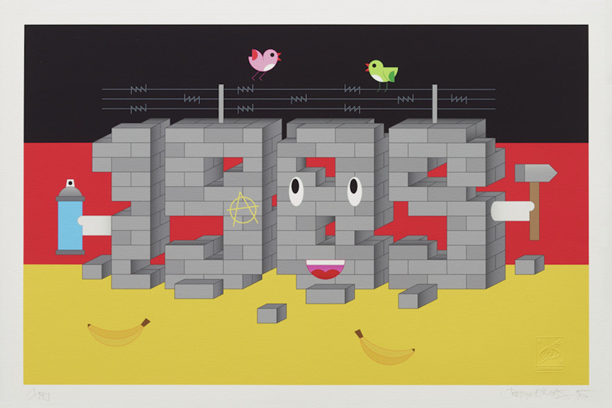 Doppeldenk: 1989 - prettyportal artshop, limited edition prints, urban contemporary art, streetart