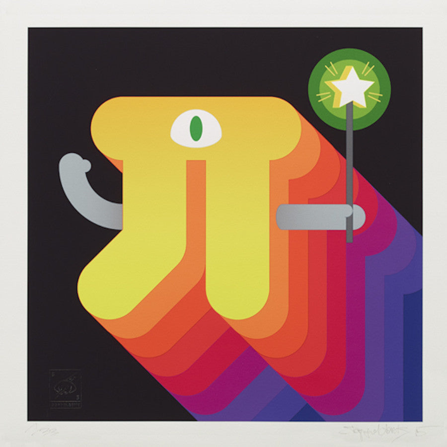 Doppeldenk: π - prettyportal artshop, limited edition prints, urban contemporary art, streetart