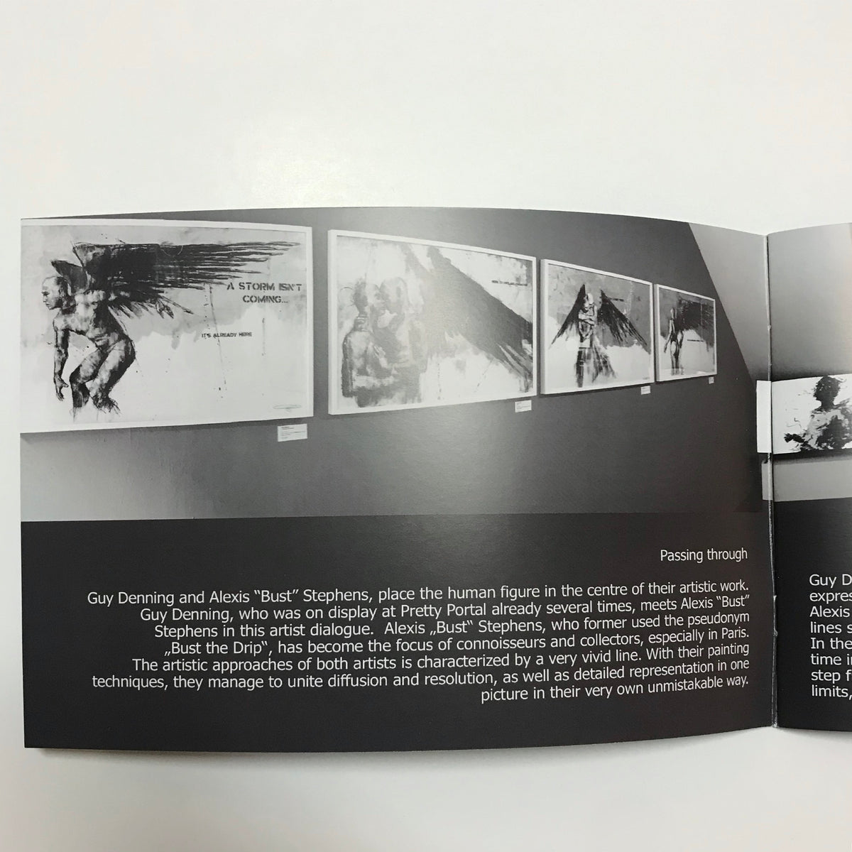 Passing Through - Guy Denning and Alexis "Bust" Stephens (booklet)