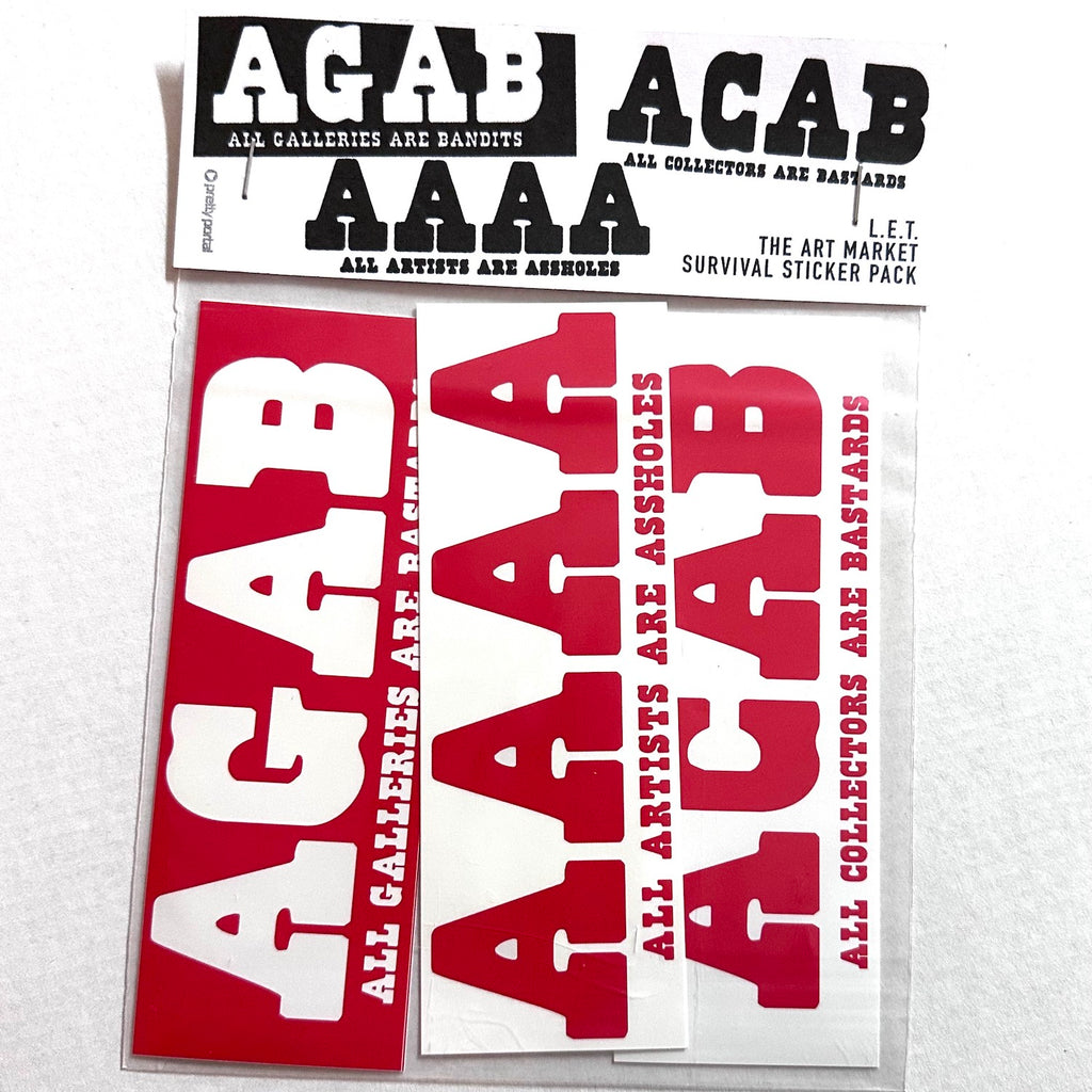 L.E.T. - Le pack d'autocollants de survie du marché de l'art