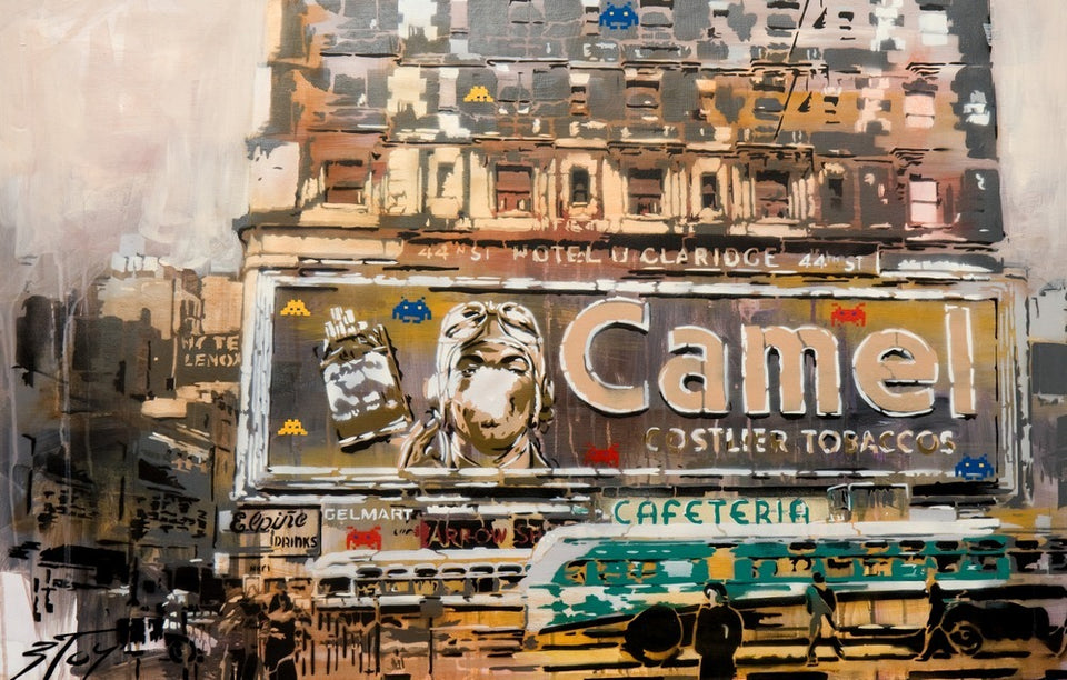 BTOY: Addicted Invaders - prettyportal artshop, limited edition prints, urban contemporary art, streetart