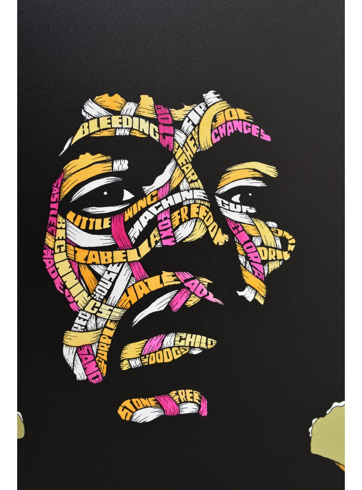 Otto Schade - Jimi Hendrix (gold)