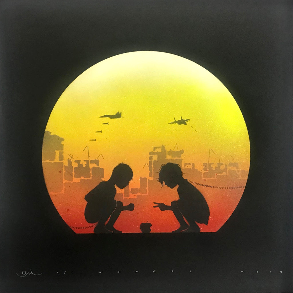 Otto Schade - Scissors stone paper (glitter / AP)
